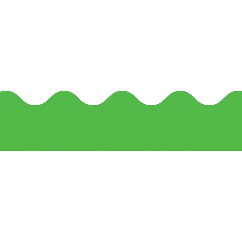 Border Green Scalloped
