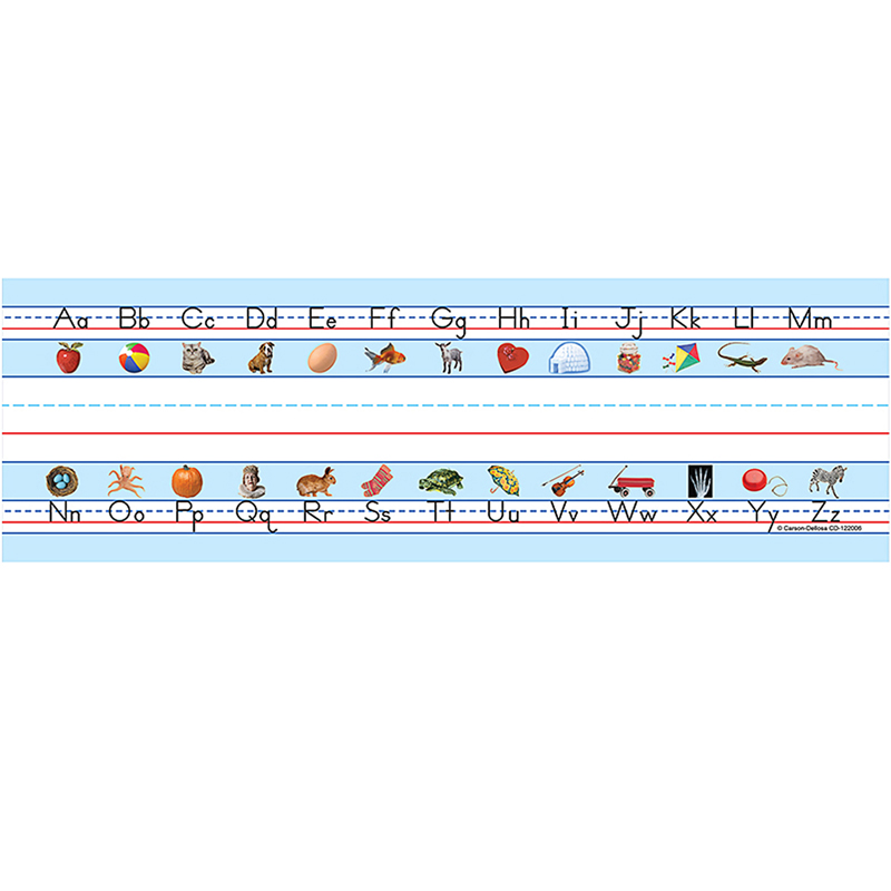 Deskplates Alphabet - Traditional
