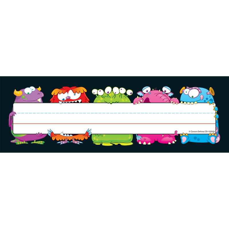 Deskplates Monsters