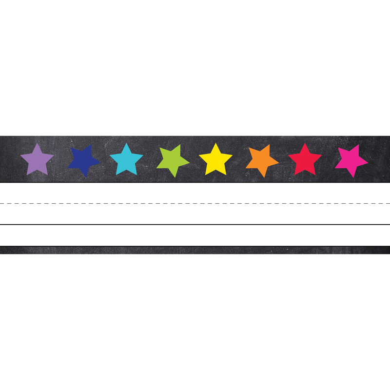 (6 Pk) Stars Nameplates School