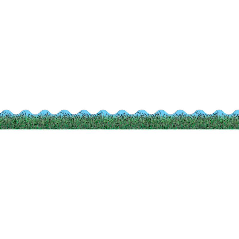 (6 Pk) Border Grass Scalloped