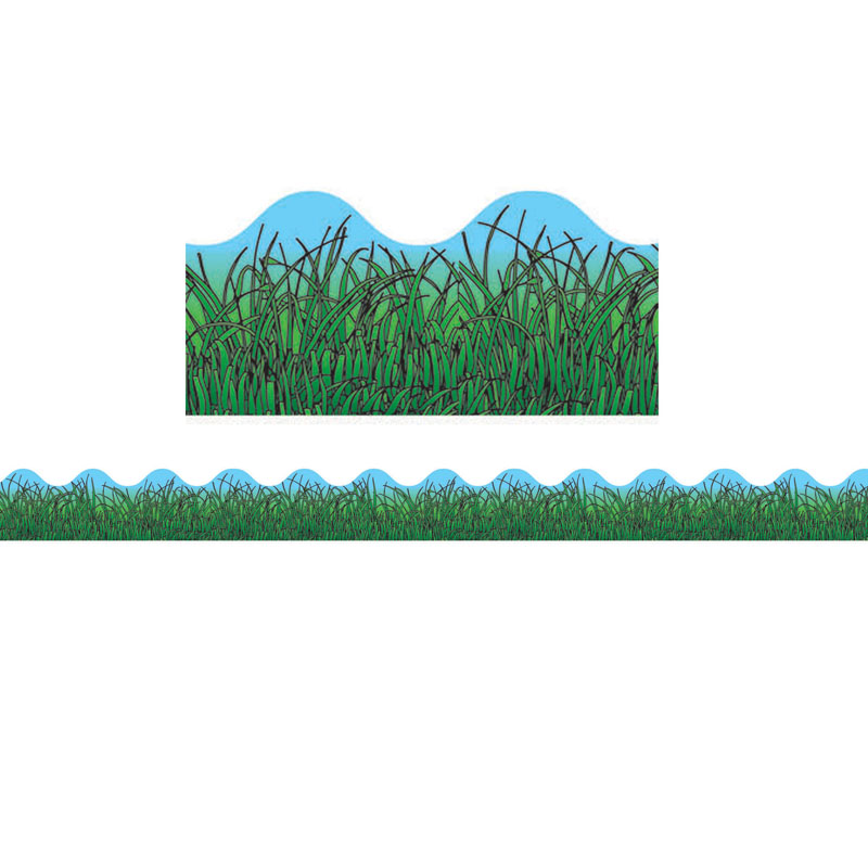Border Grass Scalloped