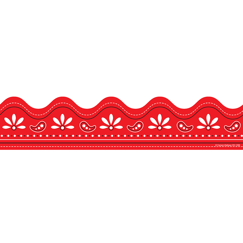 Border Red Bandana 36 Straight