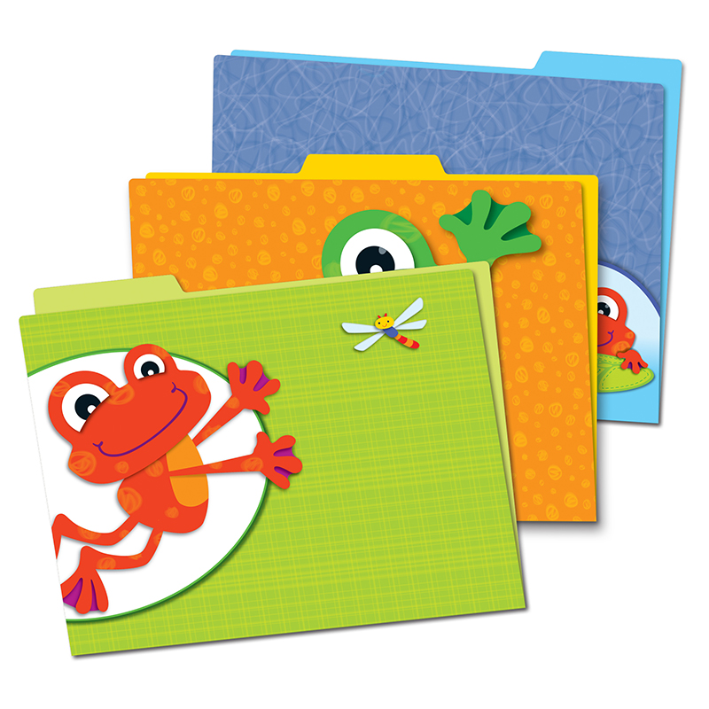 Funky Frogs Folders