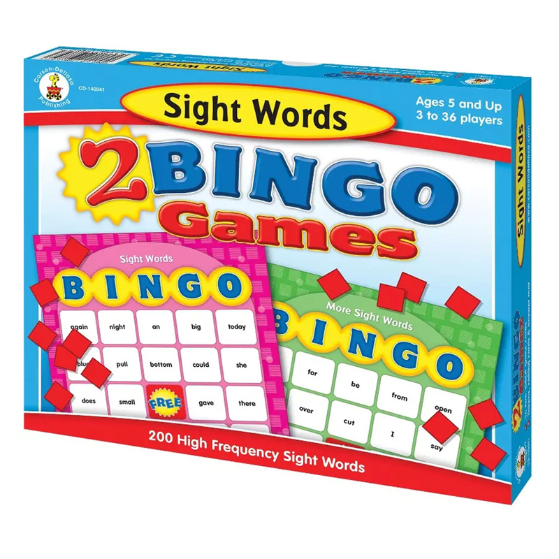 Sight Words Bingo