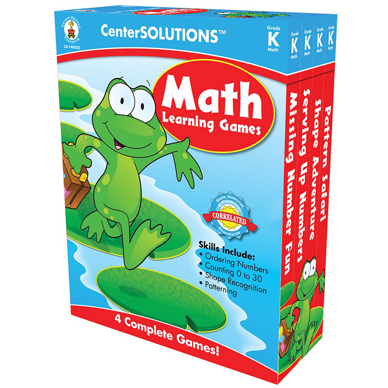 Math Learning Games Gr K
