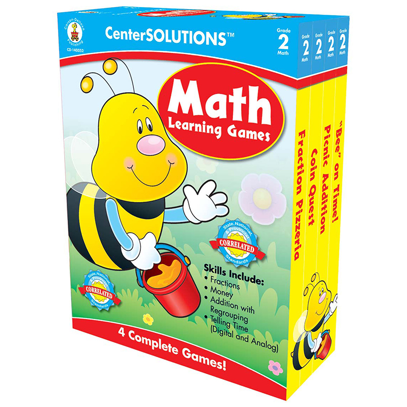 Math Learning Games Gr 2