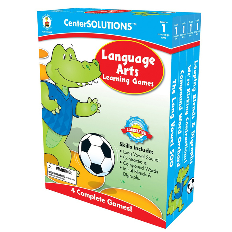 Language Arts Learning Games Gr 1
