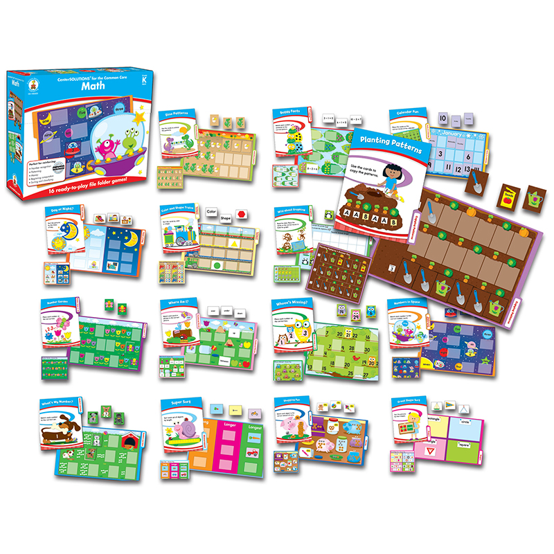 Math File Folder Game Gr K