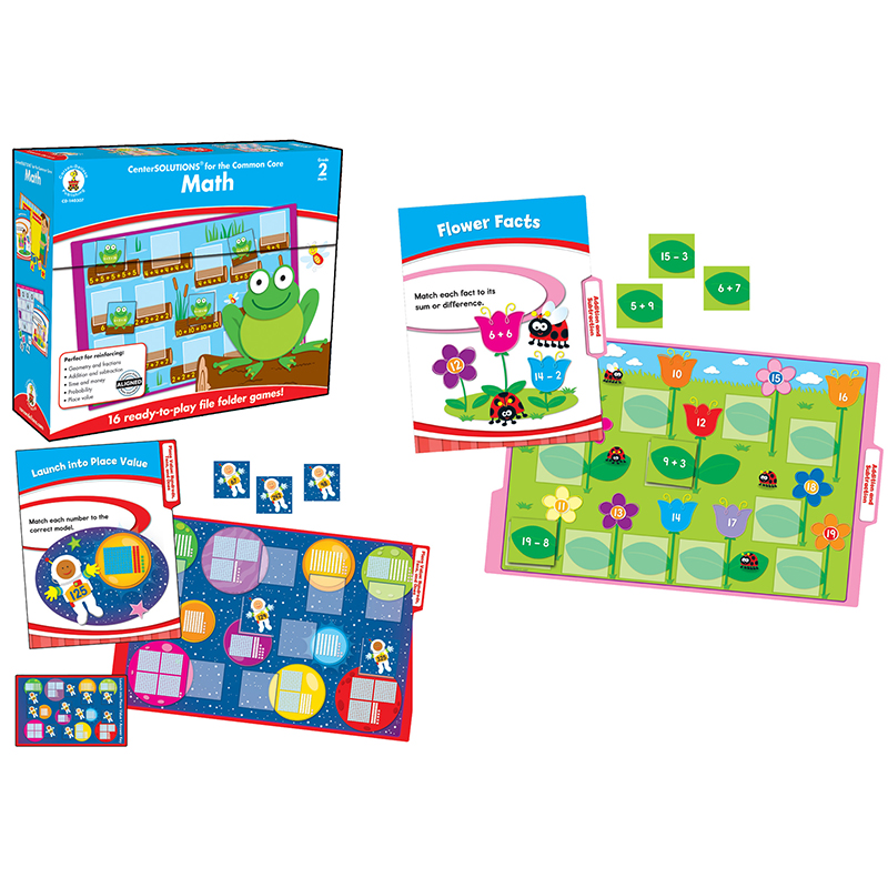 Math File Folder Game Gr 2