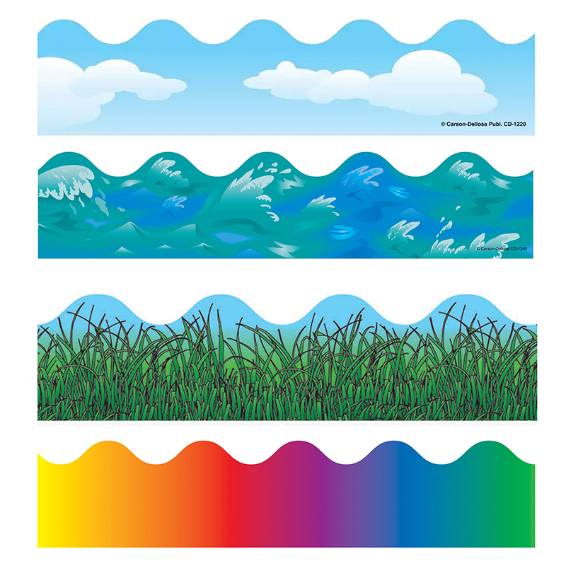 Scalloped Variety Border Set I