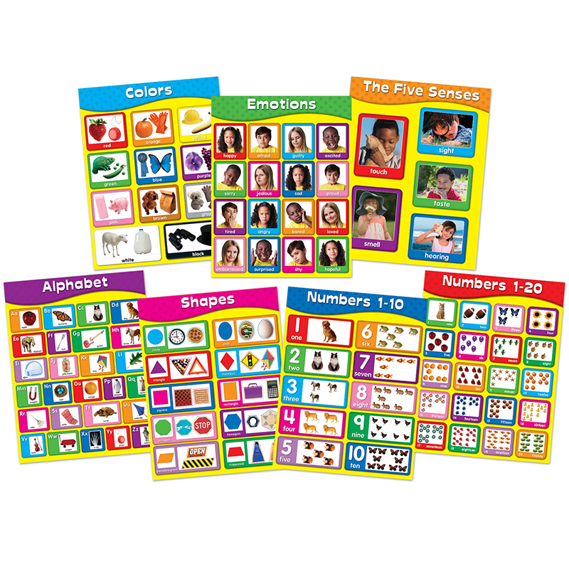 Early Learning Chartlet Set