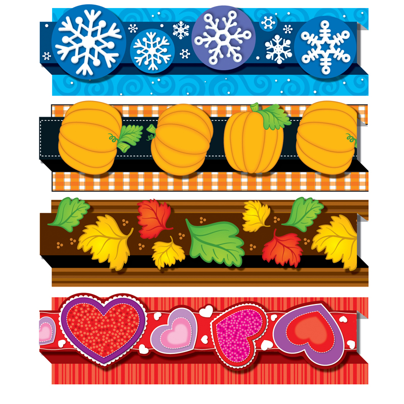 Seasonal Pop-Its Border Set