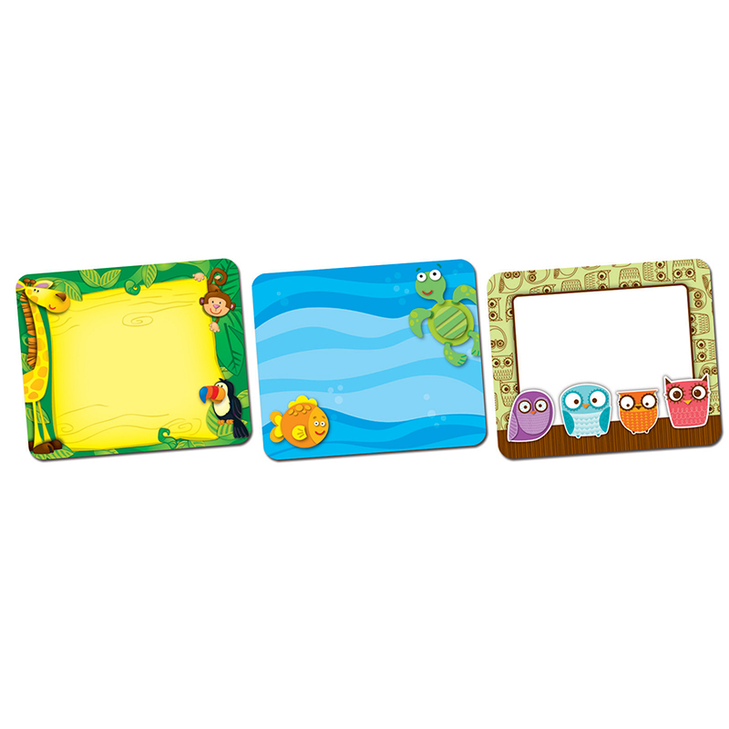 Animals Nametag Set