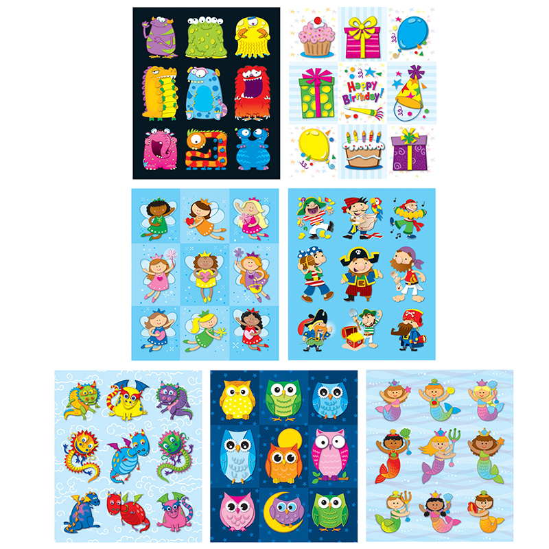 Prize Pack Stickers Set