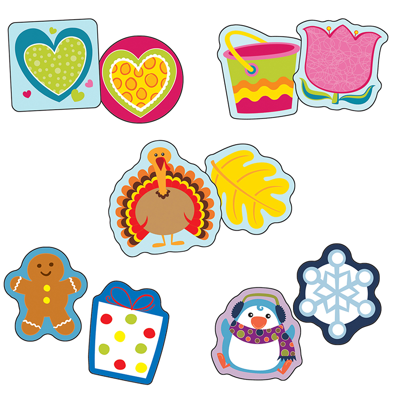Seasonal Assorted Mini Cutouts Set