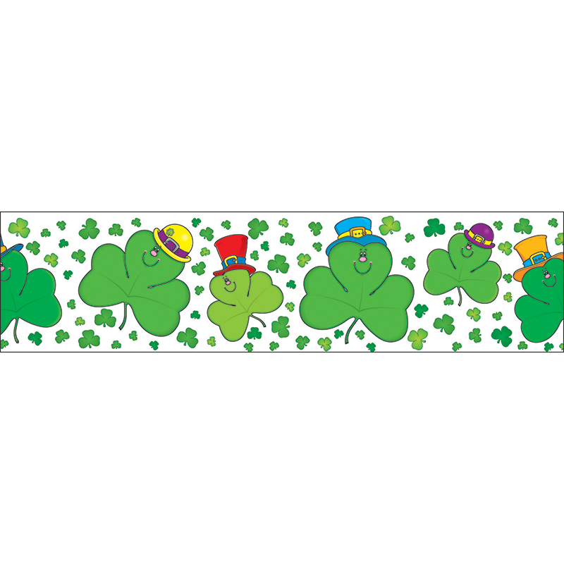 (6 Pk) Shamrocks Straight Border