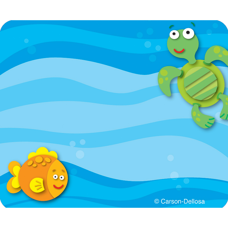 (6 Pk) Sea Life Name Tags