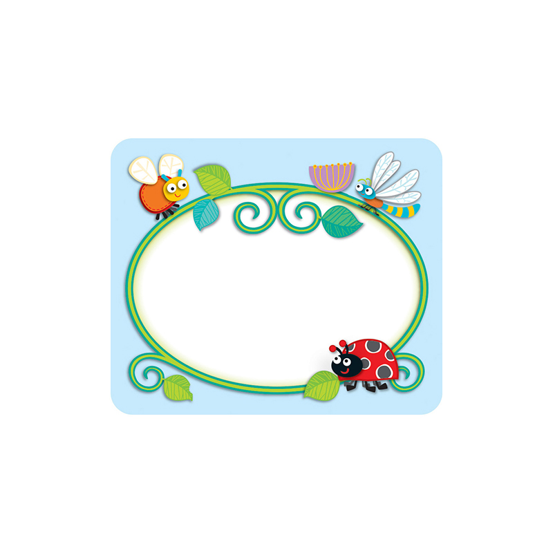 (6 Pk) Buggy For Bugs Name Tags