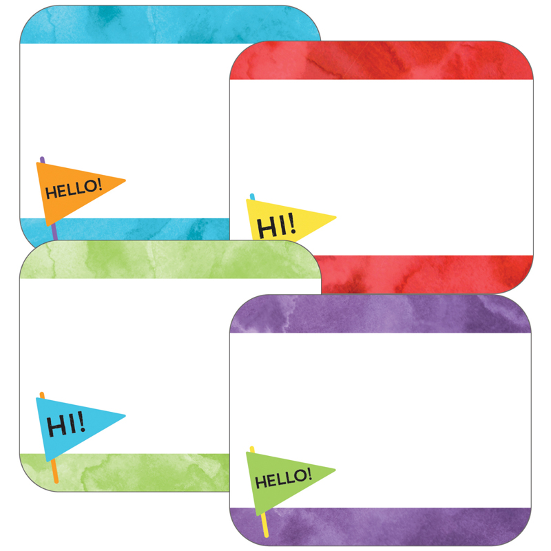 (6 Pk) Celebrate Learning Name Tag