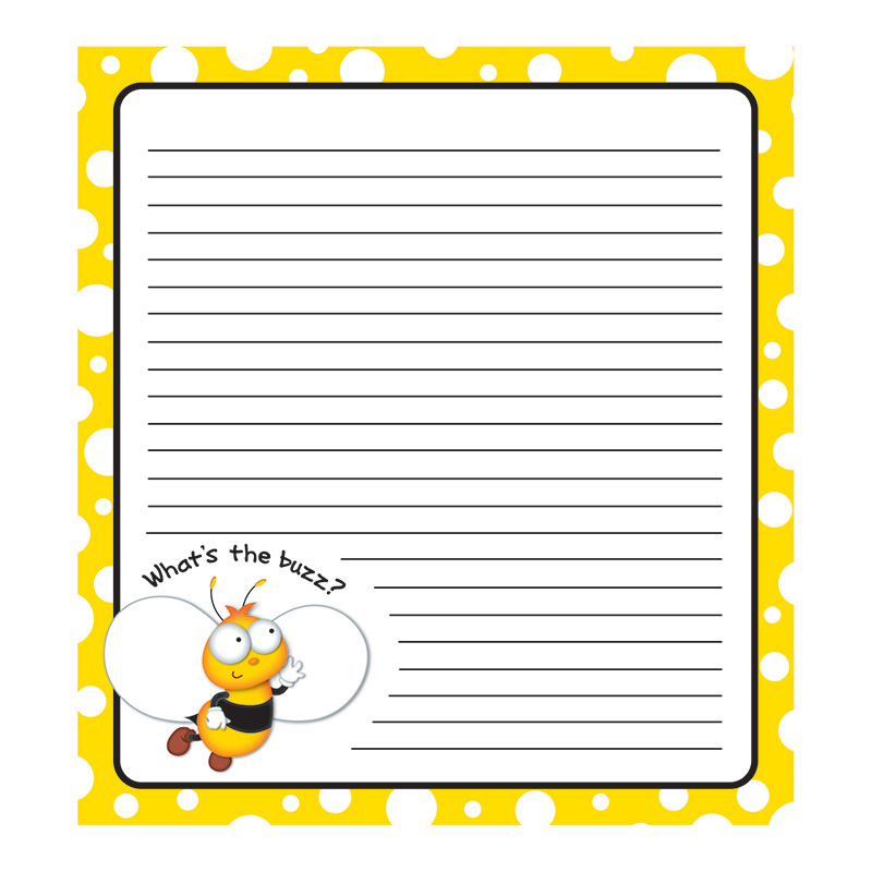 (6 Ea) Buzz-Worthy Bees Notepad