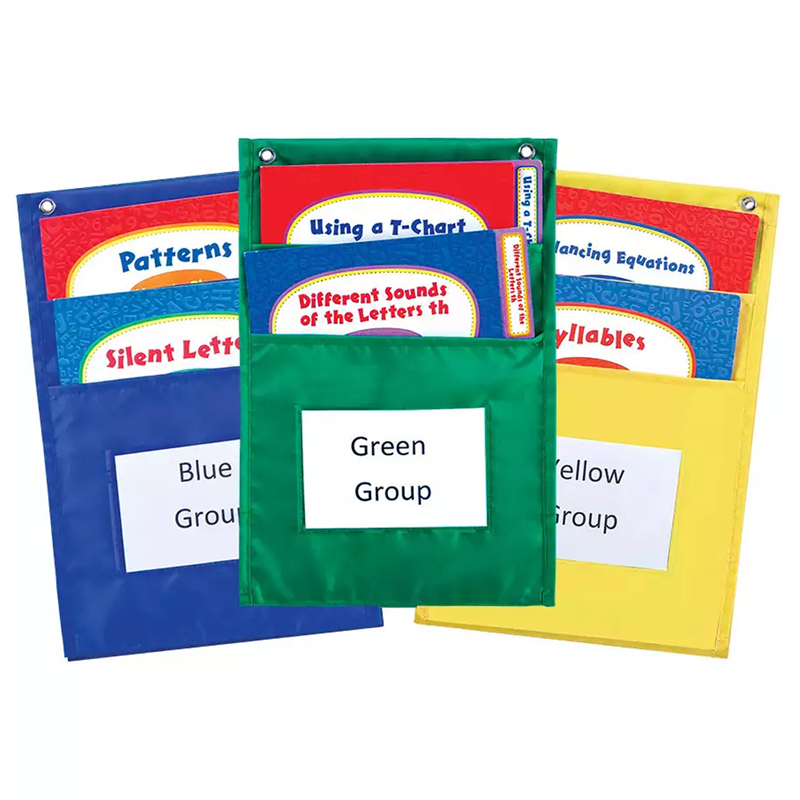 Center Organizers Pocket Charts