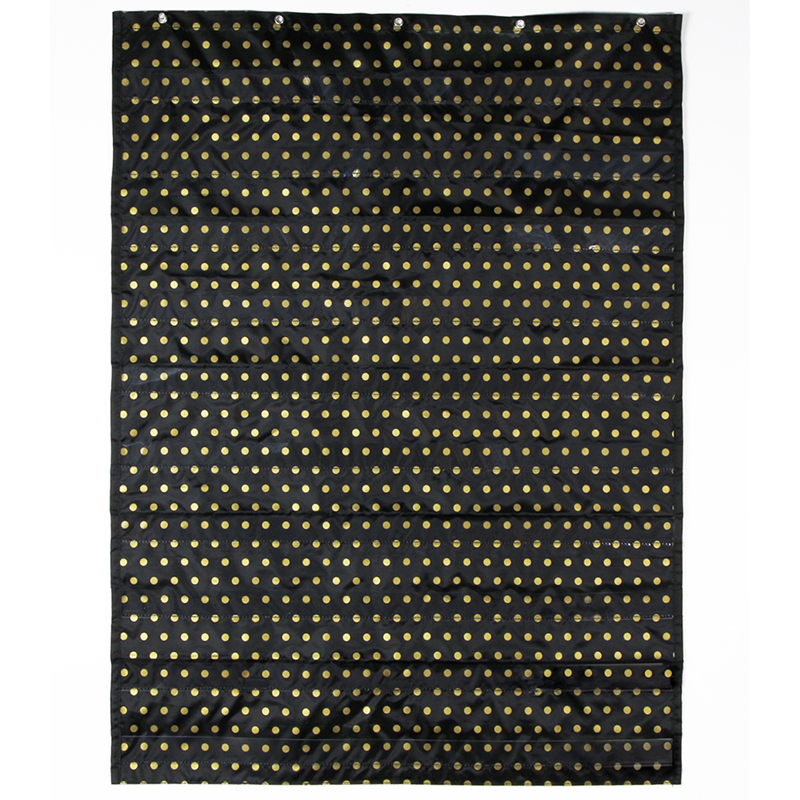 Essential Pocket Chart Gold Polka