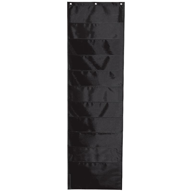 Storage Pocket Chart Black