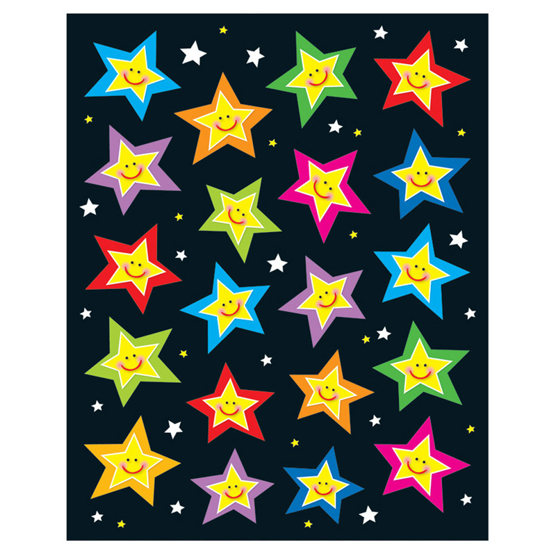 Stars Shape Stickers 120pk