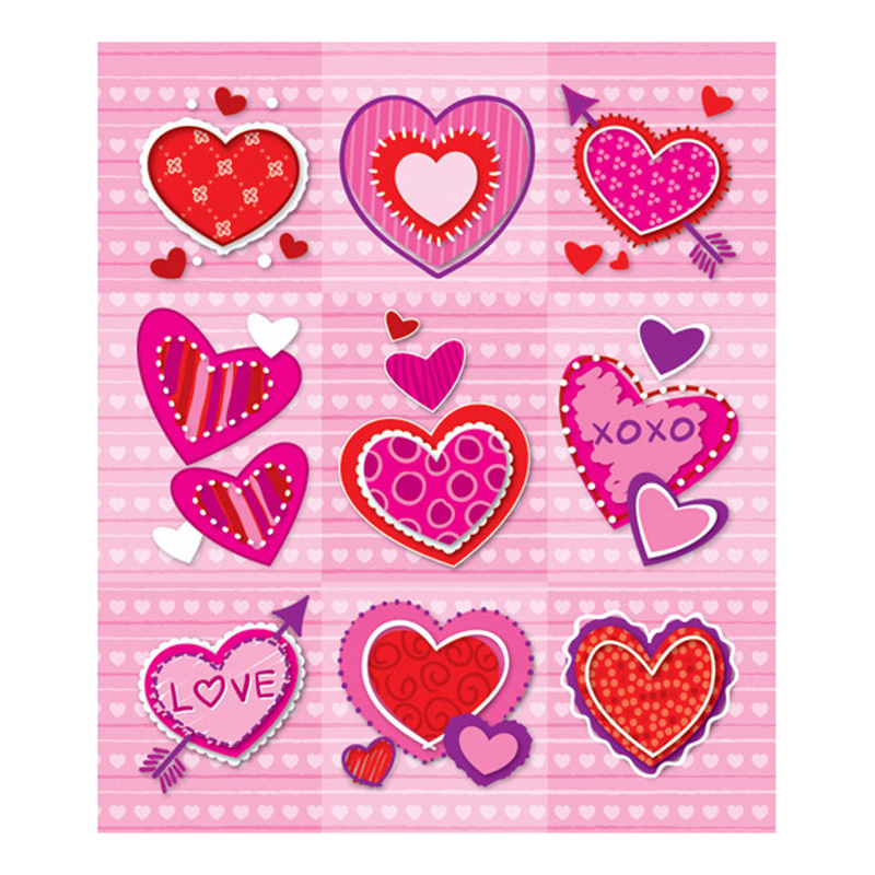 Valentines Prize Pack Stickers