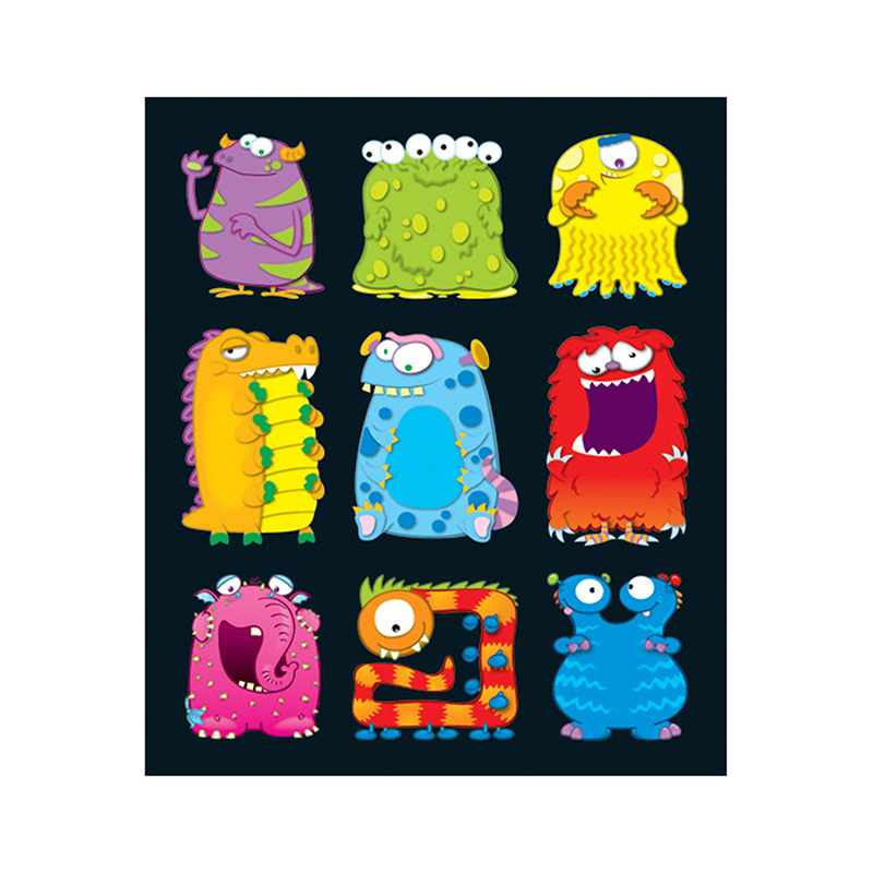 (12 Pk) Monsters Prize Pk Stickers