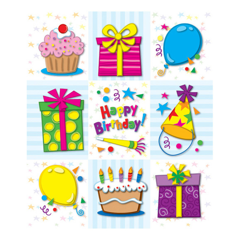 Birthday Prize Pack Stickers