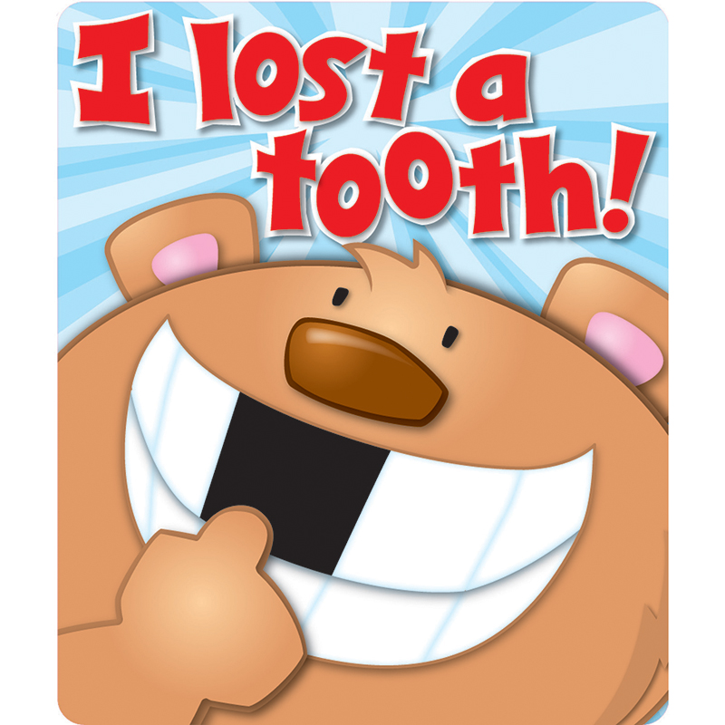 (12 Pk) I Lost A Tooth Stickers