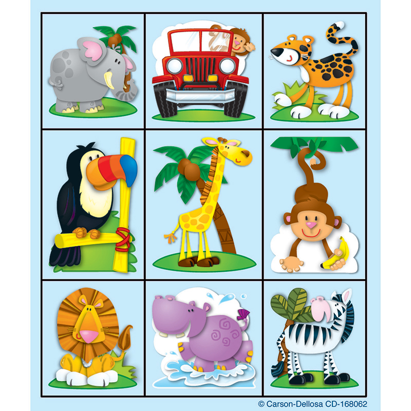Jungle Stickers