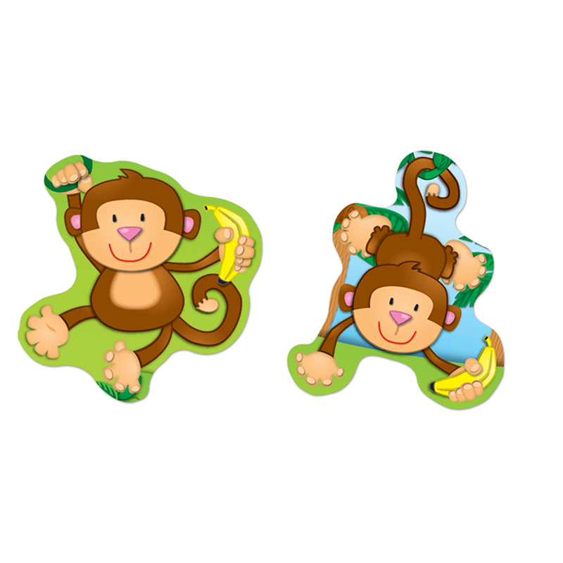 Monkeys Shape Stickers