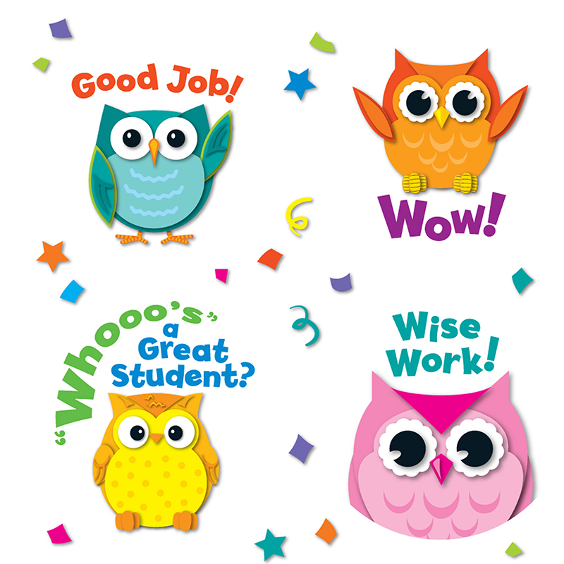 Colorful Owl Motivators