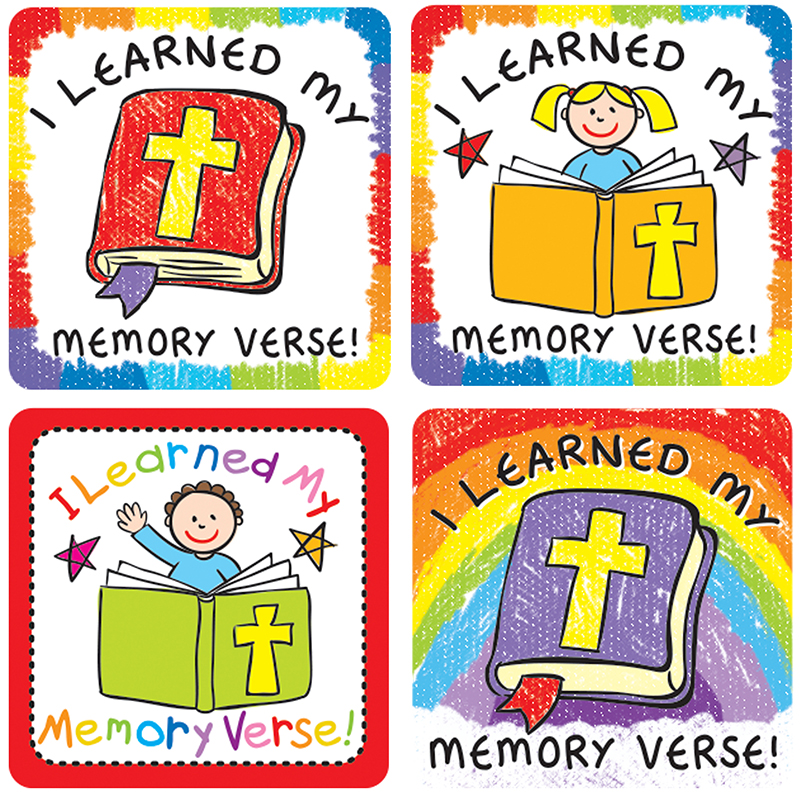 (12 Pk) I Learned My Memory Verse