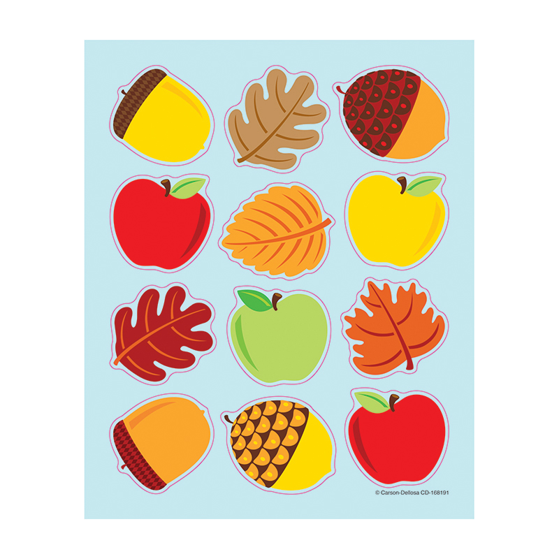 Apples Acorns & Leaves Shape