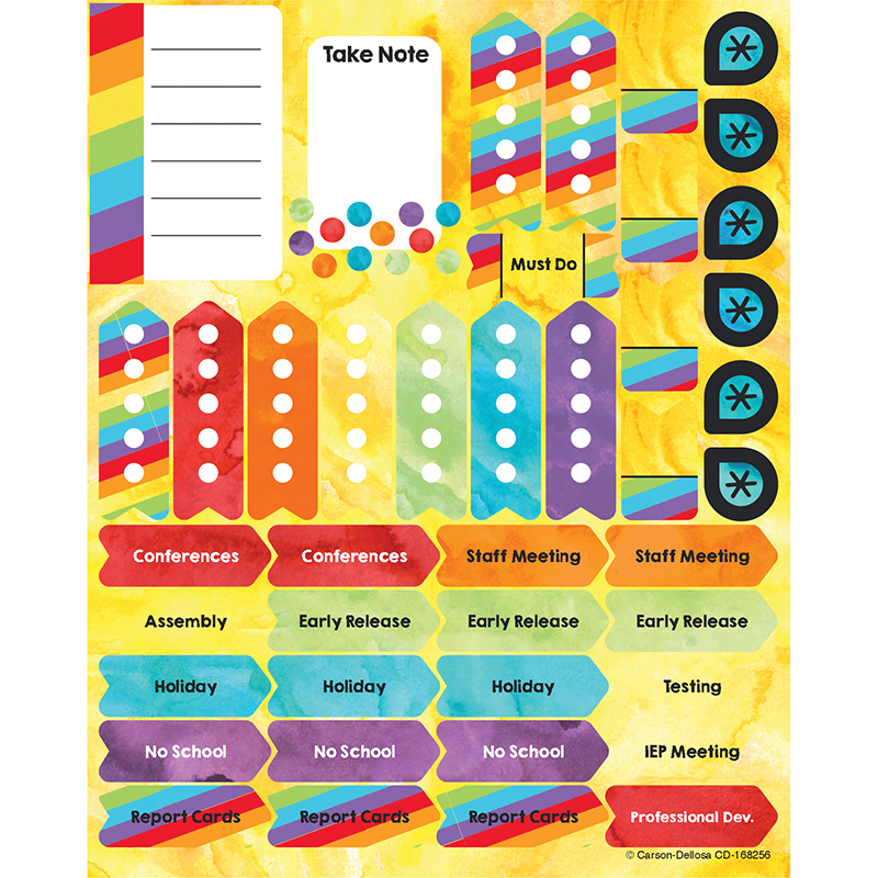 Celebrate Learn Plan Accent Sticker