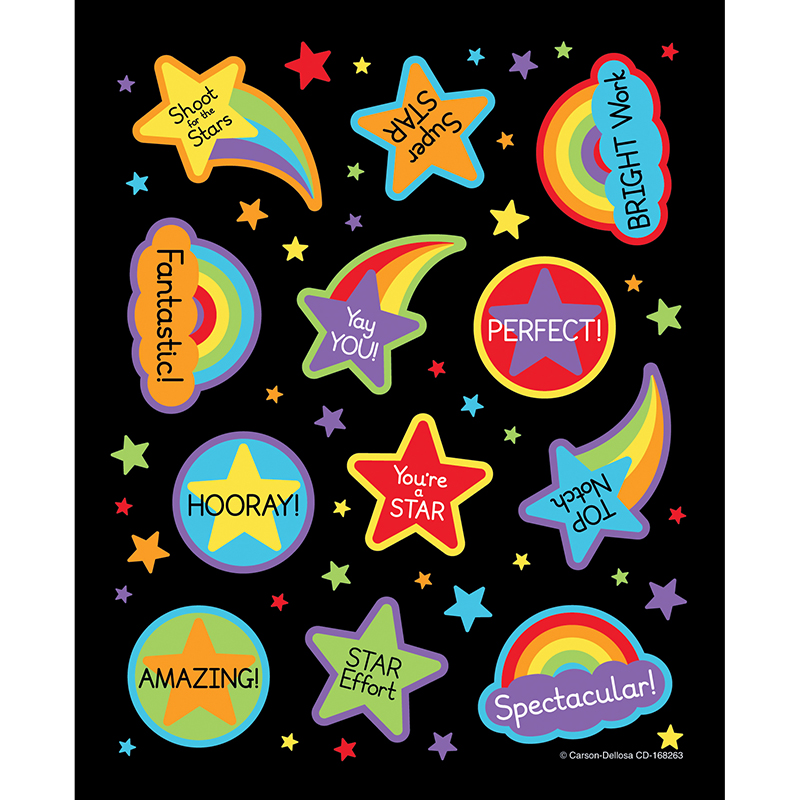 Be Bright Motivators Stickers