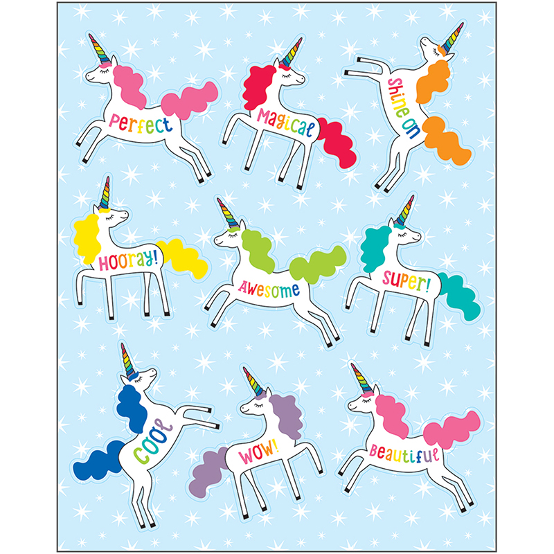 Unicorns Shape Stickers