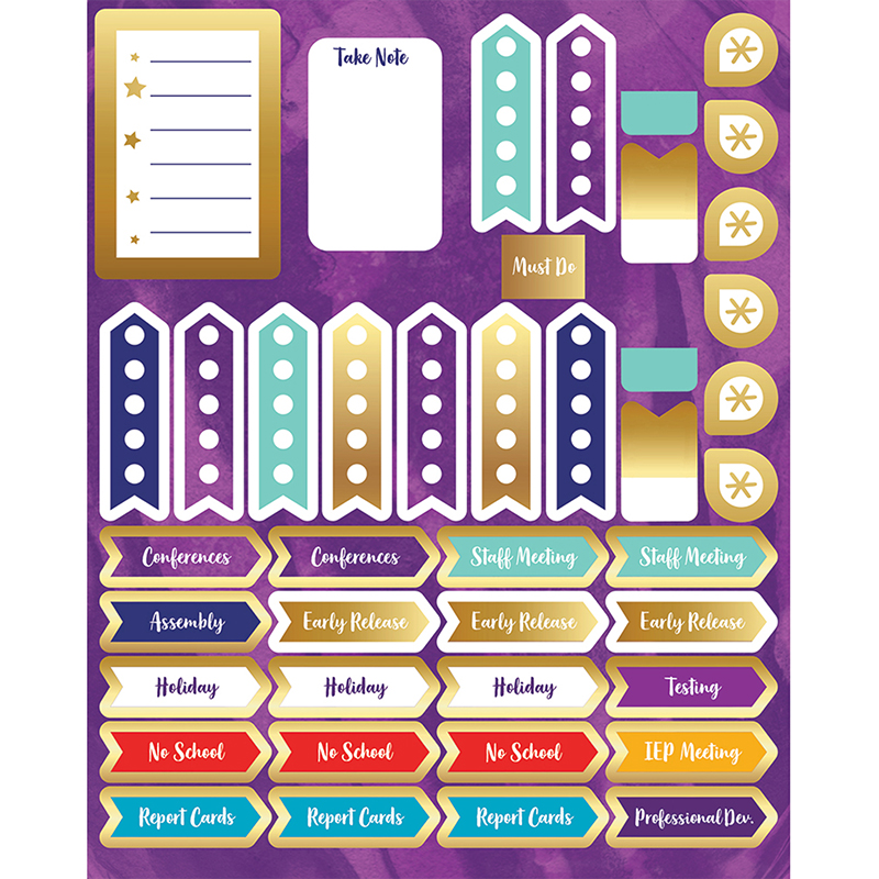 Galaxy Planner Accents Sticker Pack