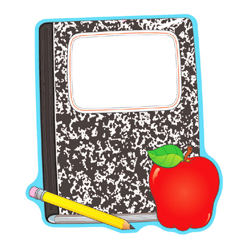 Decoration Composition Book & Apple