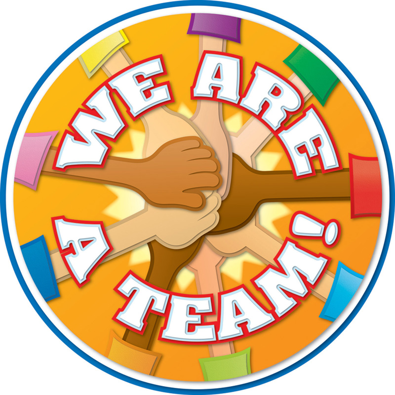 We Are A Team Two Sided Decoration