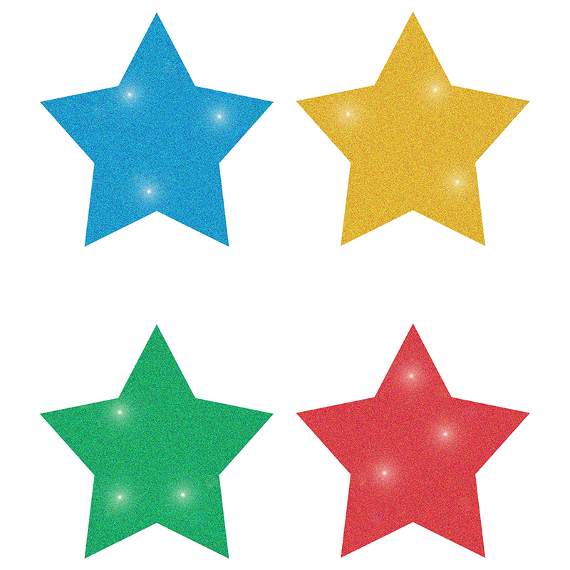 Dazzle Chart Seals Stars 440/Pk