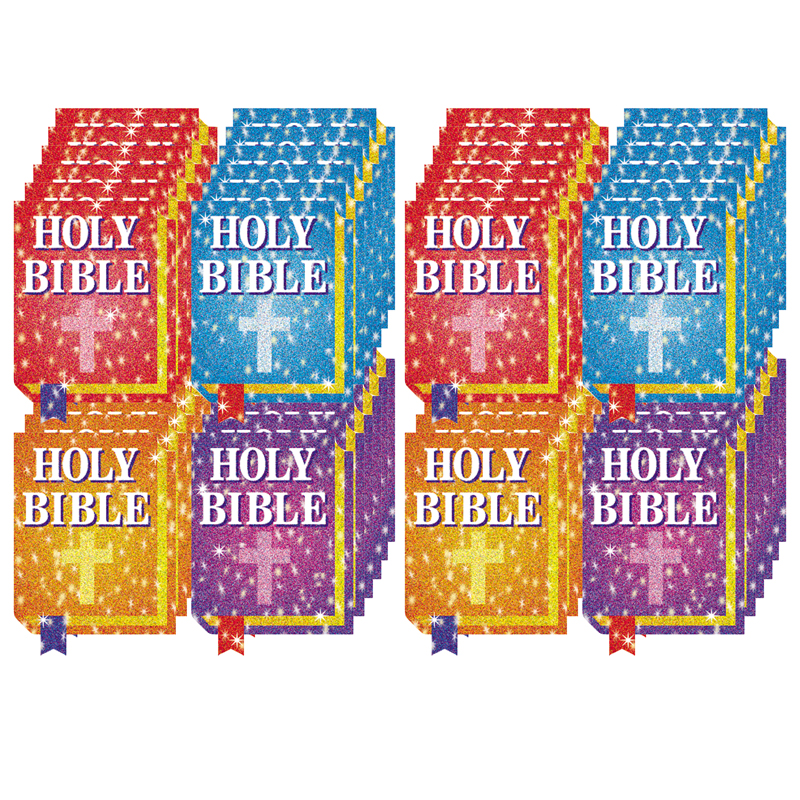 (12 Pk) Dazzle Stickers Bibles