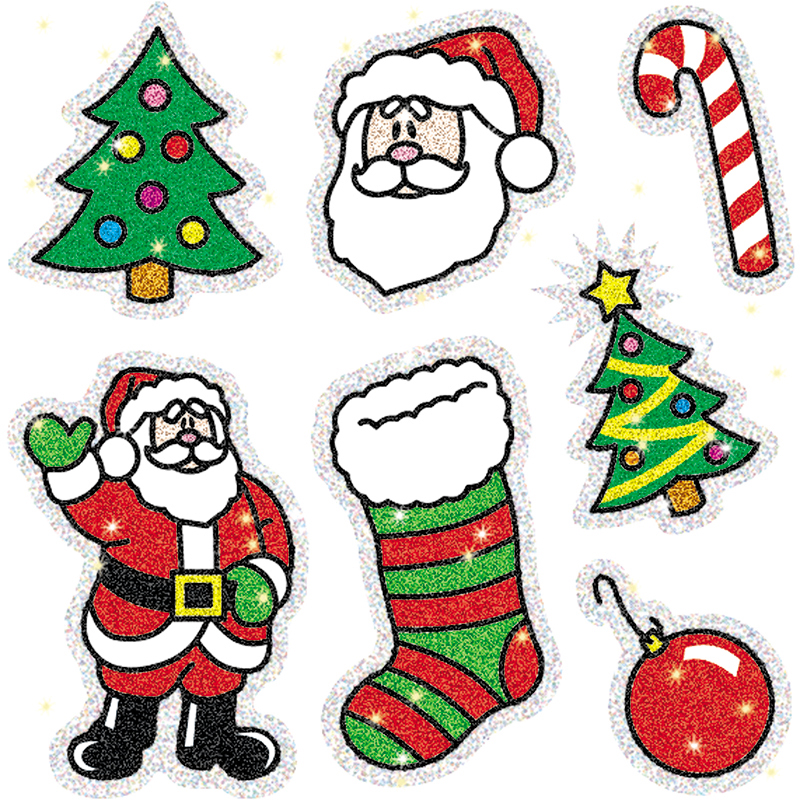 Dazzle Stickers Christmas 105-Pk