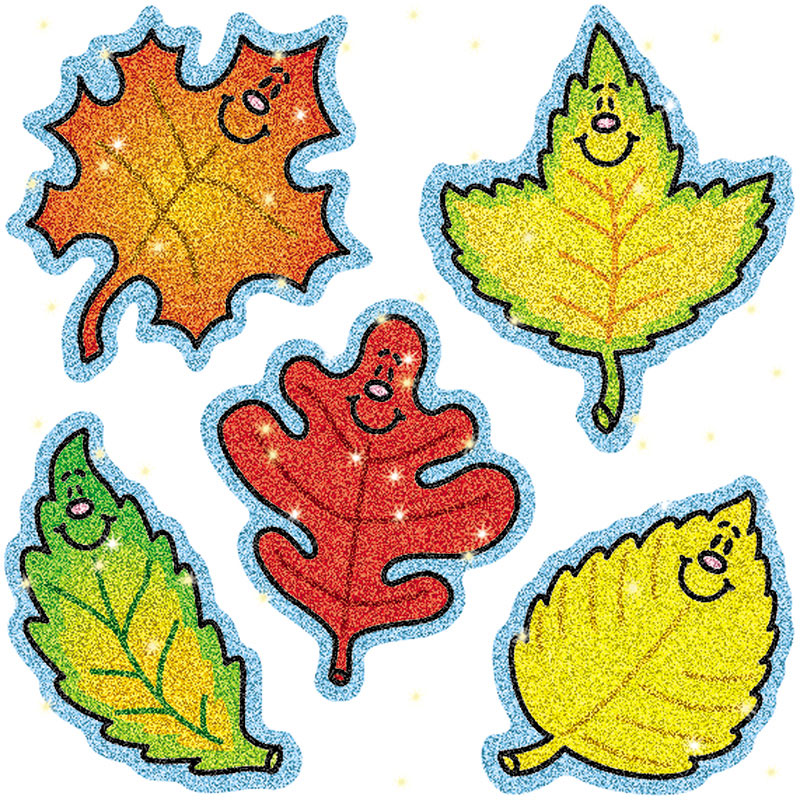 (12 Pk) Dazzle Stickers Fall Leaves