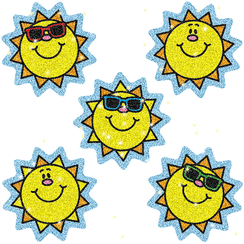 (12 Pk) Dazzle Stickers Suns