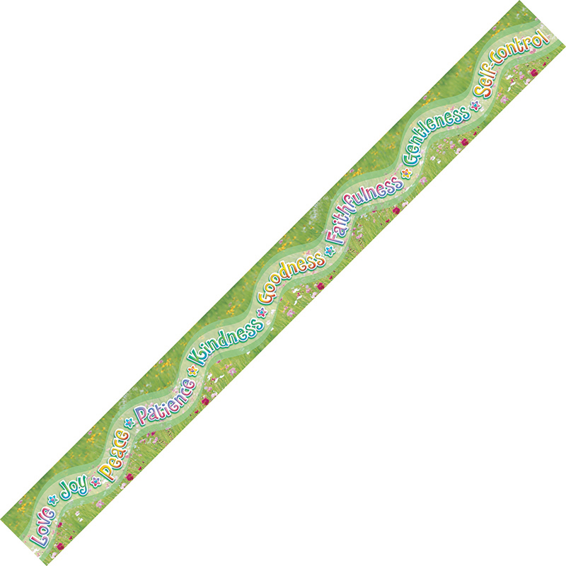 Fruit Of The Spirit Border Straight